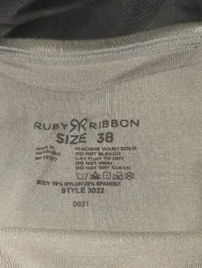 One Ruby Ribbon Ruby Ribbon | Intimates & Sleepwear | Ruby Ribbon Silver Shapewear ...